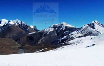 View of Dhampus Peak 